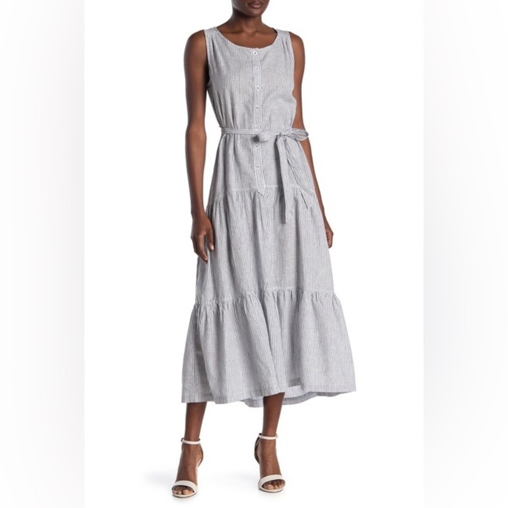 MAX STUDIO
Self Tie Button Front Dress size XS (B3